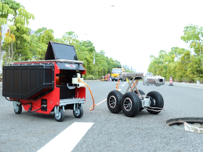 崇明管道检测机器人